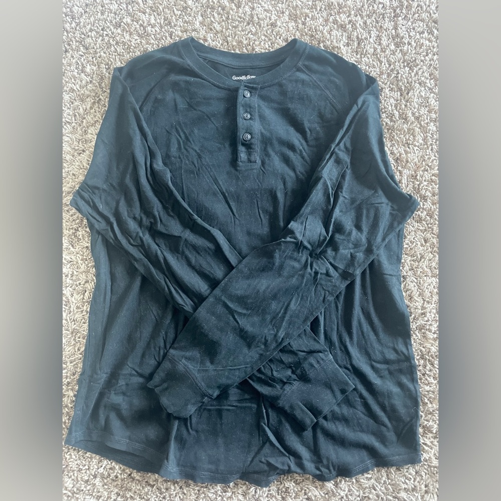 Long Sleeve Black Shirt